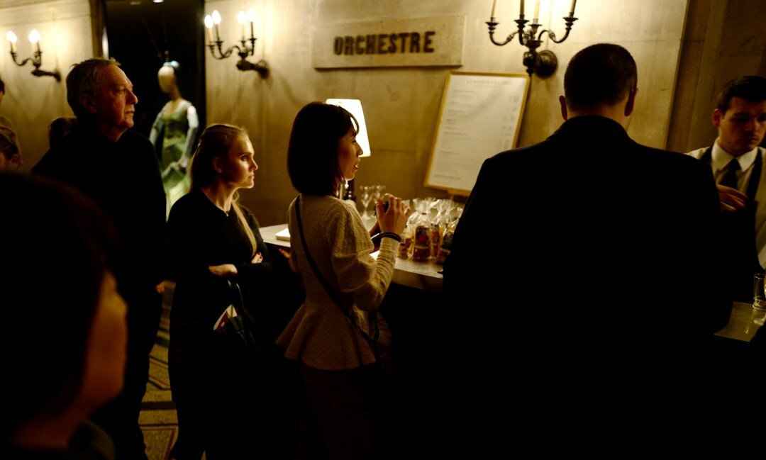 business professionals networking event