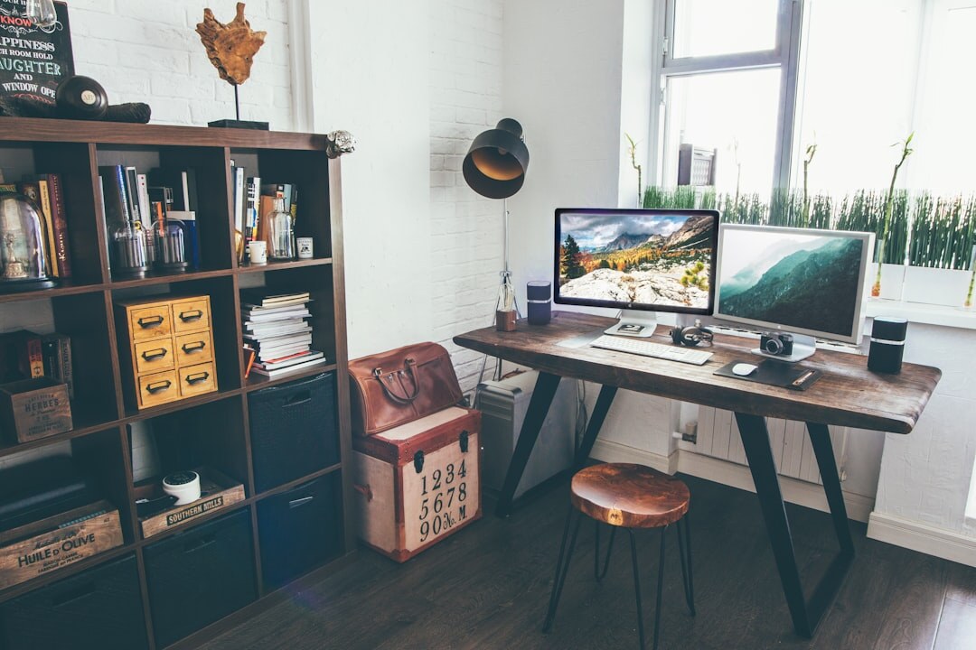 modern office workspace